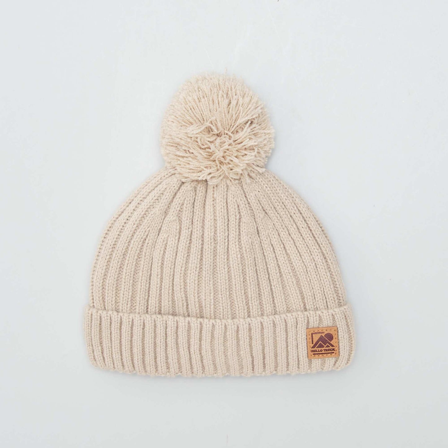 Ensemble bonnet, snood et moufles BEIGE OXFO