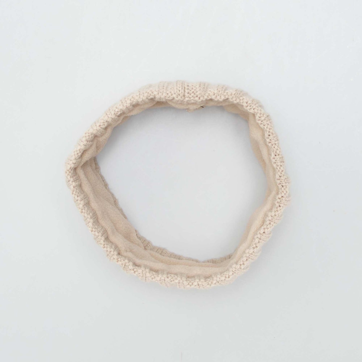 Ensemble bonnet, snood et moufles BEIGE OXFO
