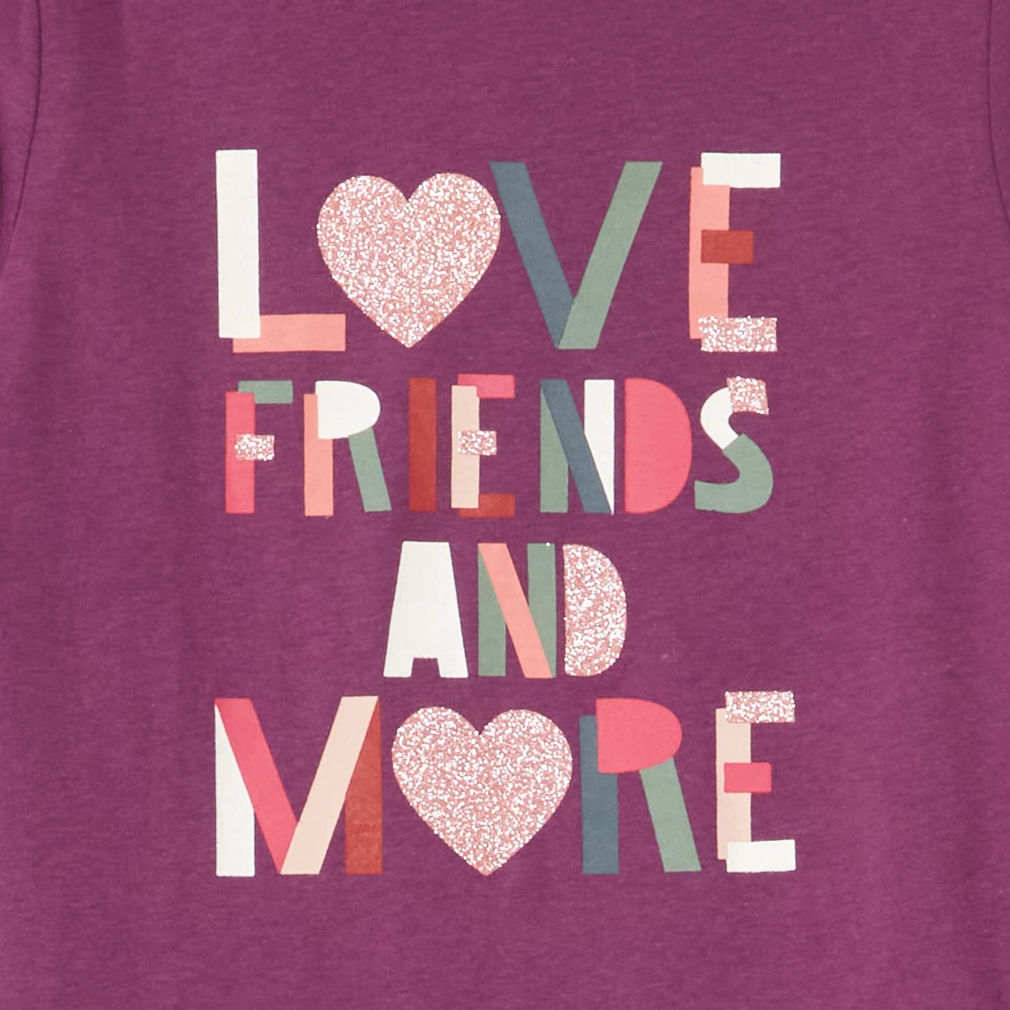 T-shirt imprim manches longues PUR_FRIEND