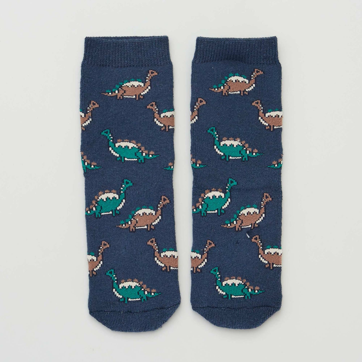 Lot de 2 paires de chaussettes 'dinosaures' Bleu