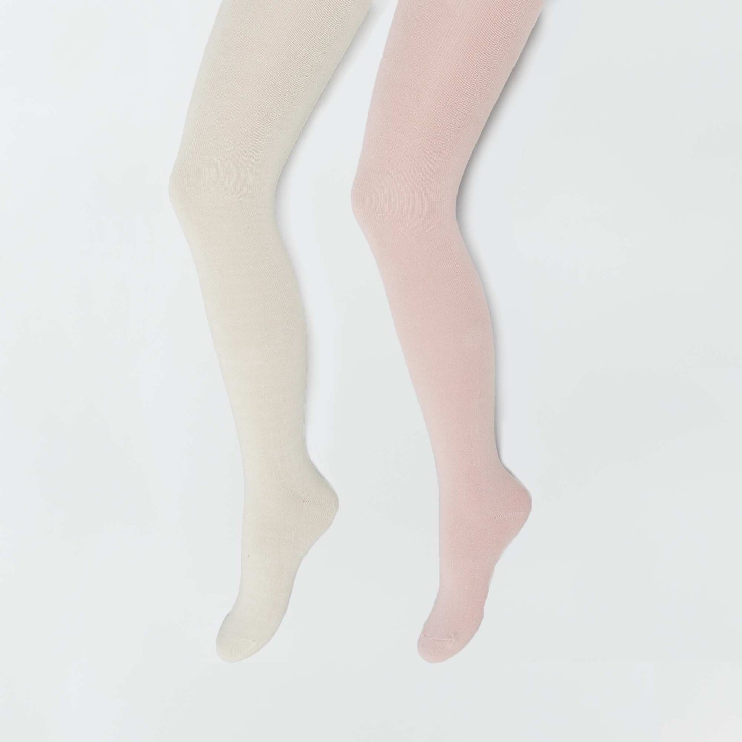 Lot de 2 collants Rose