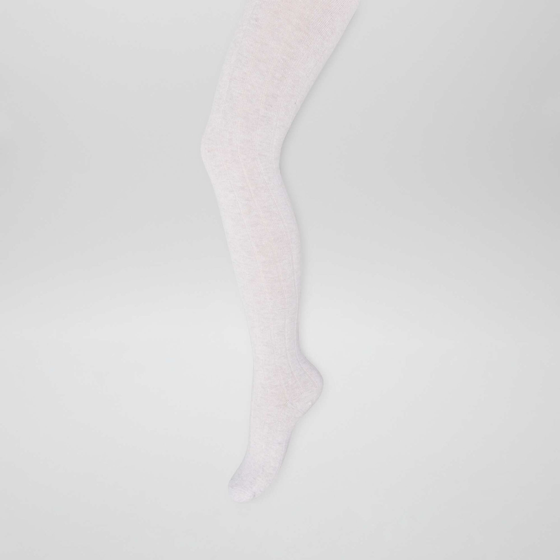 Lot de 2 collants chauds Marron/beige