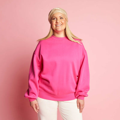 Sweat en molleton Rose