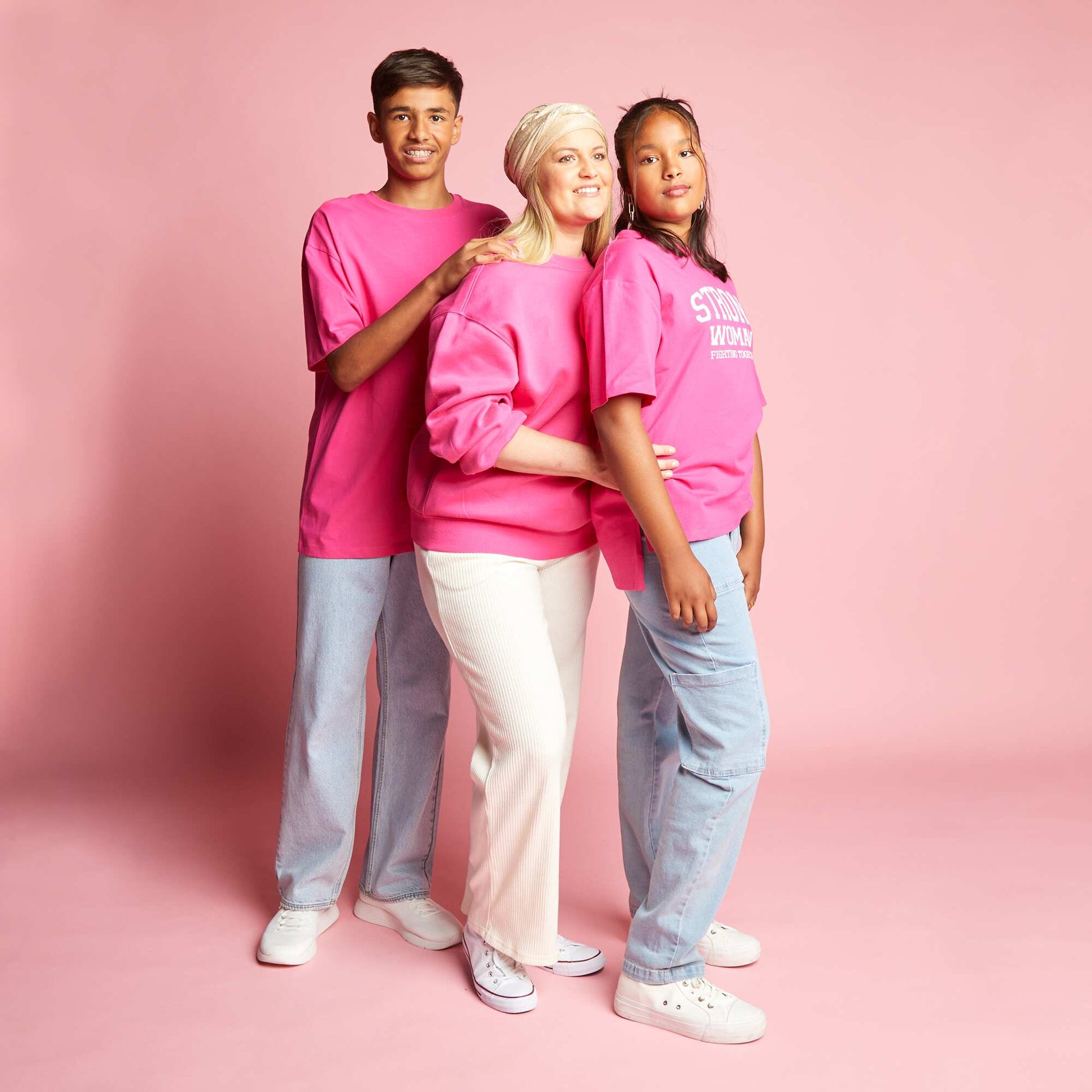 Sweat en molleton Rose