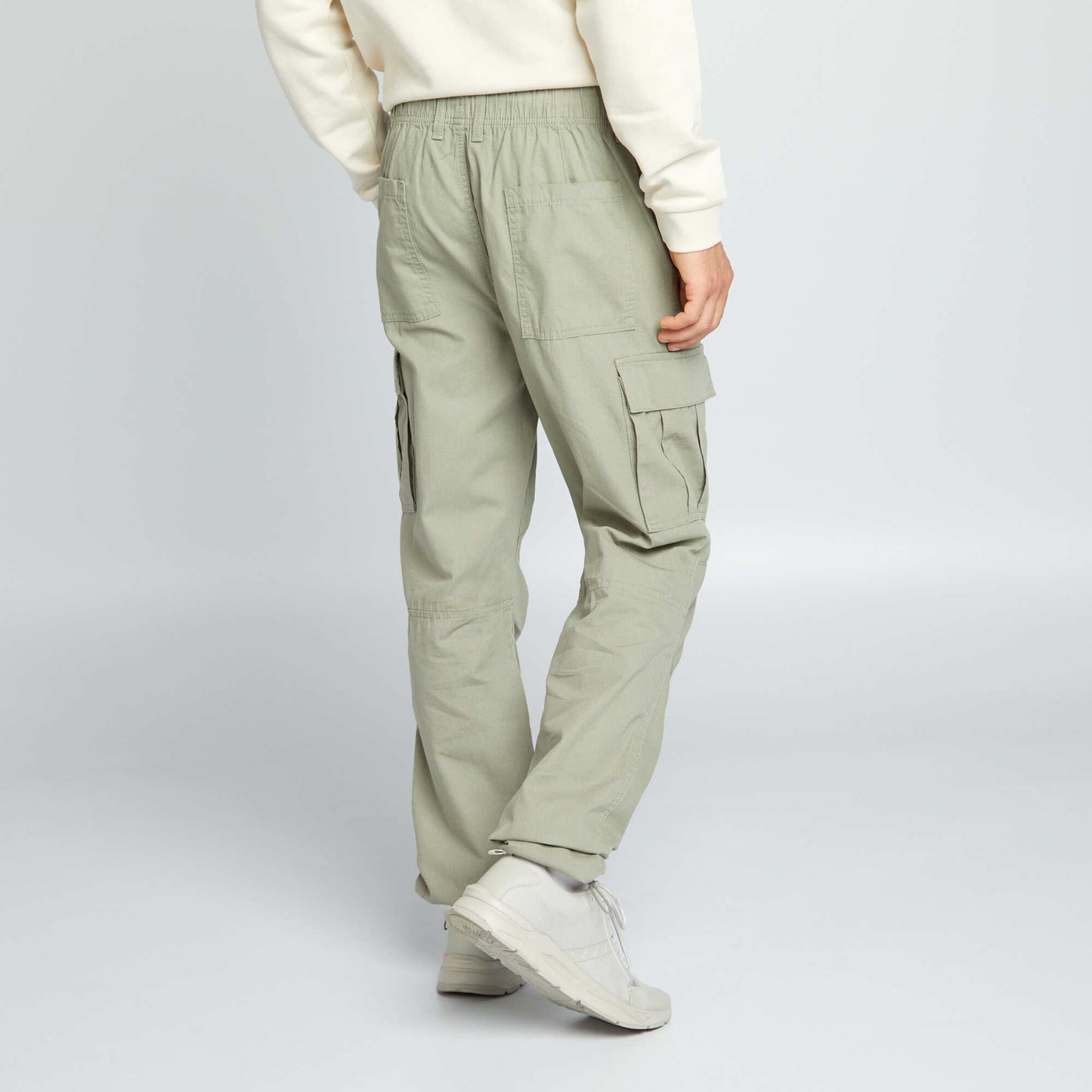 Pantalon Gris vert