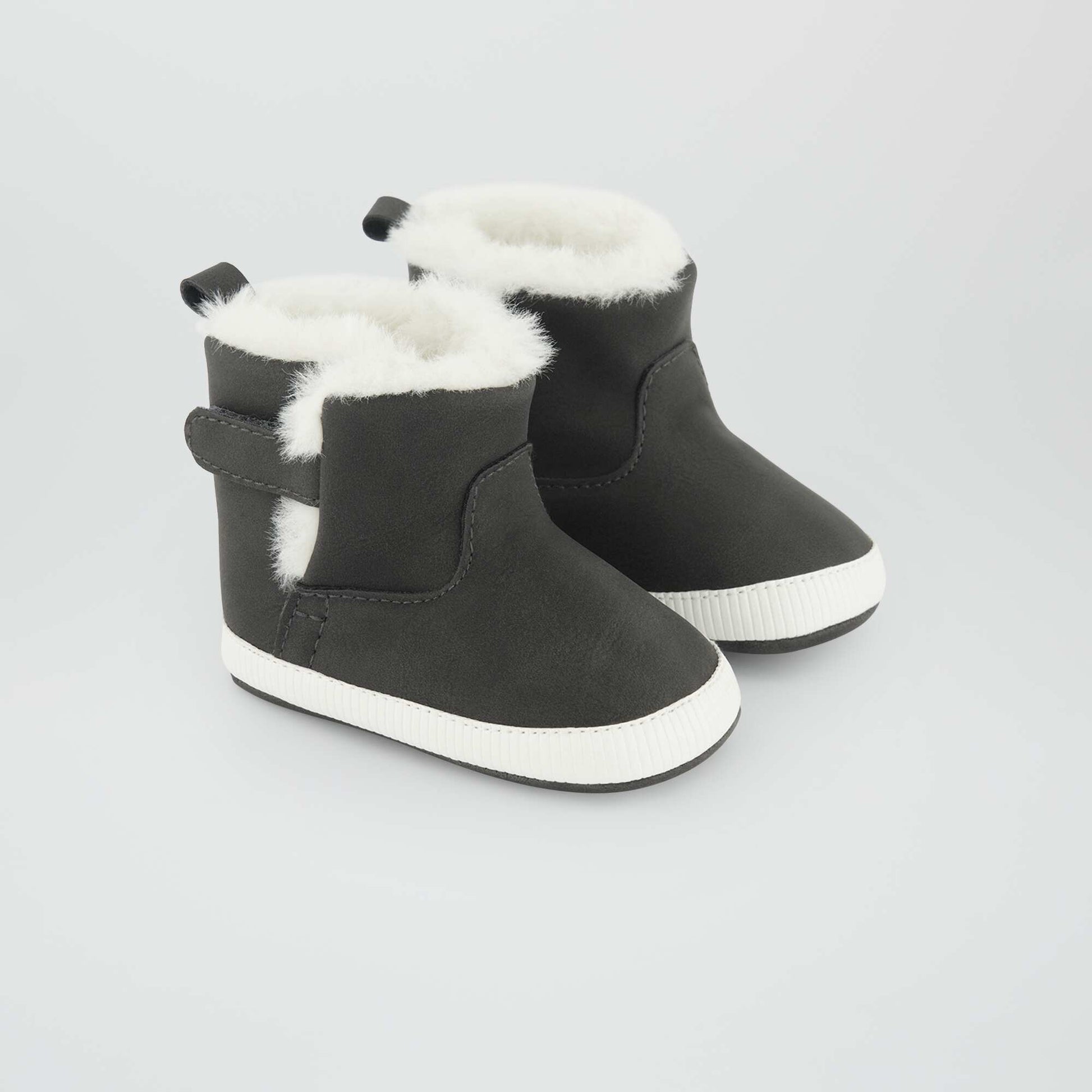 Bottines fourr es Noir