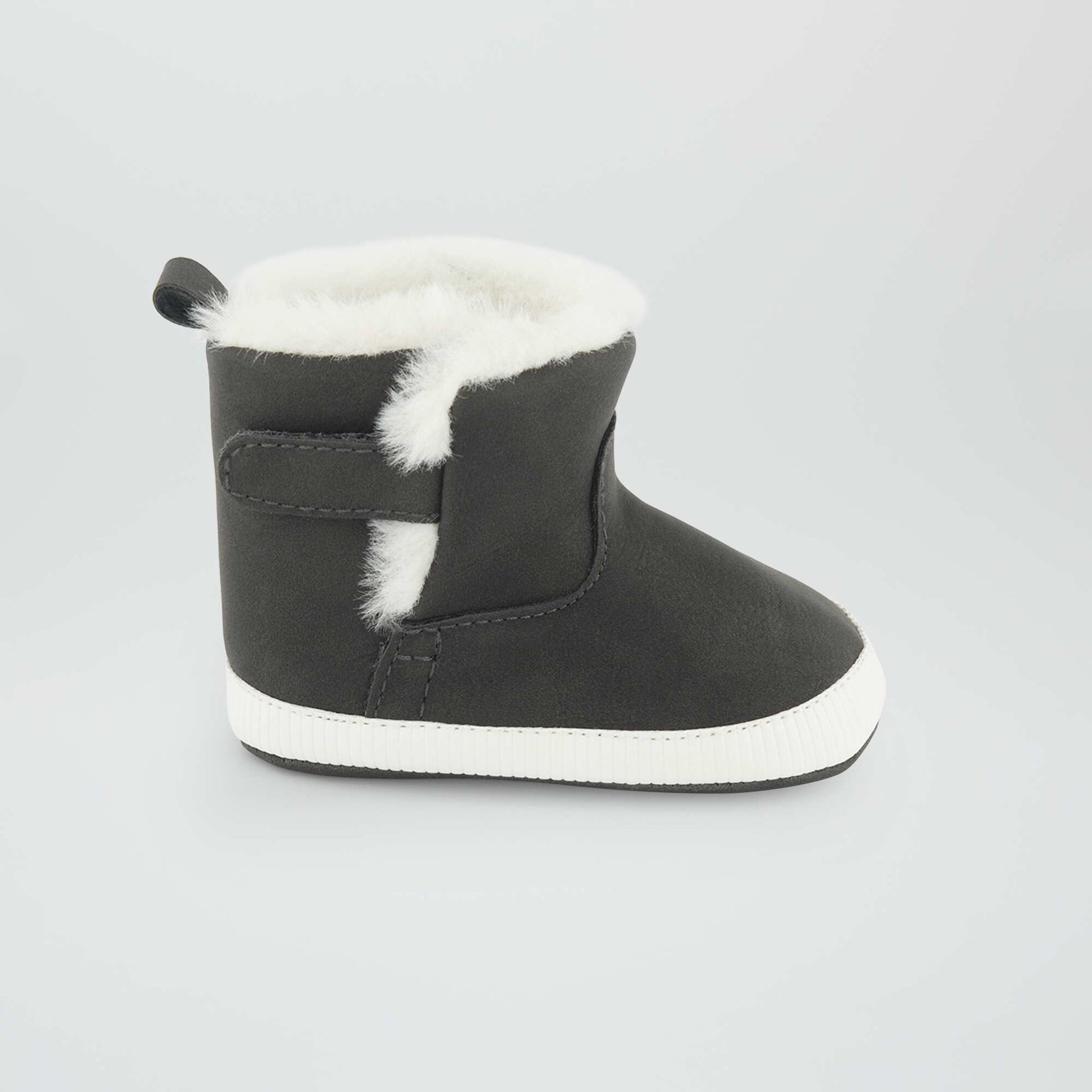 Bottines fourr es Noir