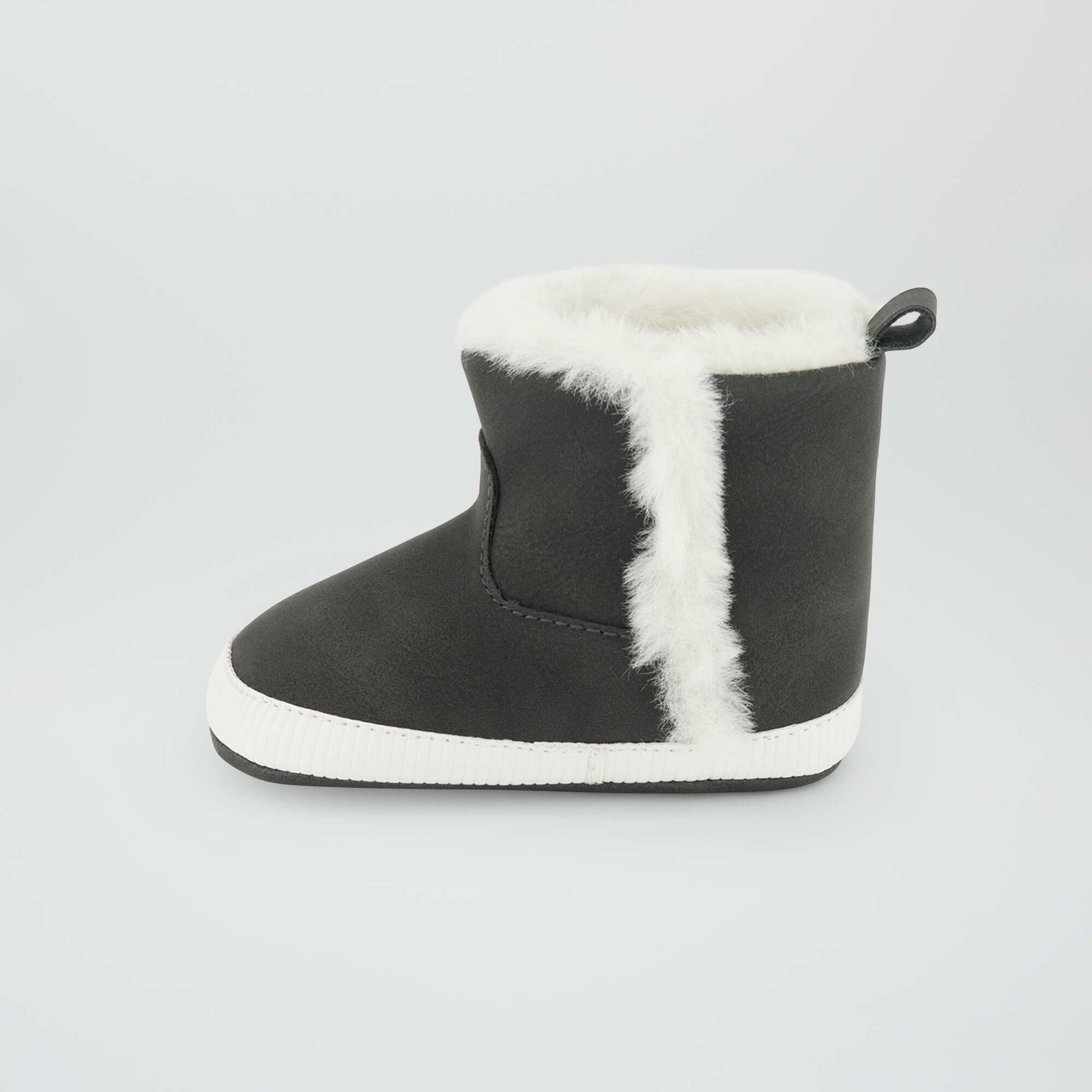 Bottines fourr es Noir