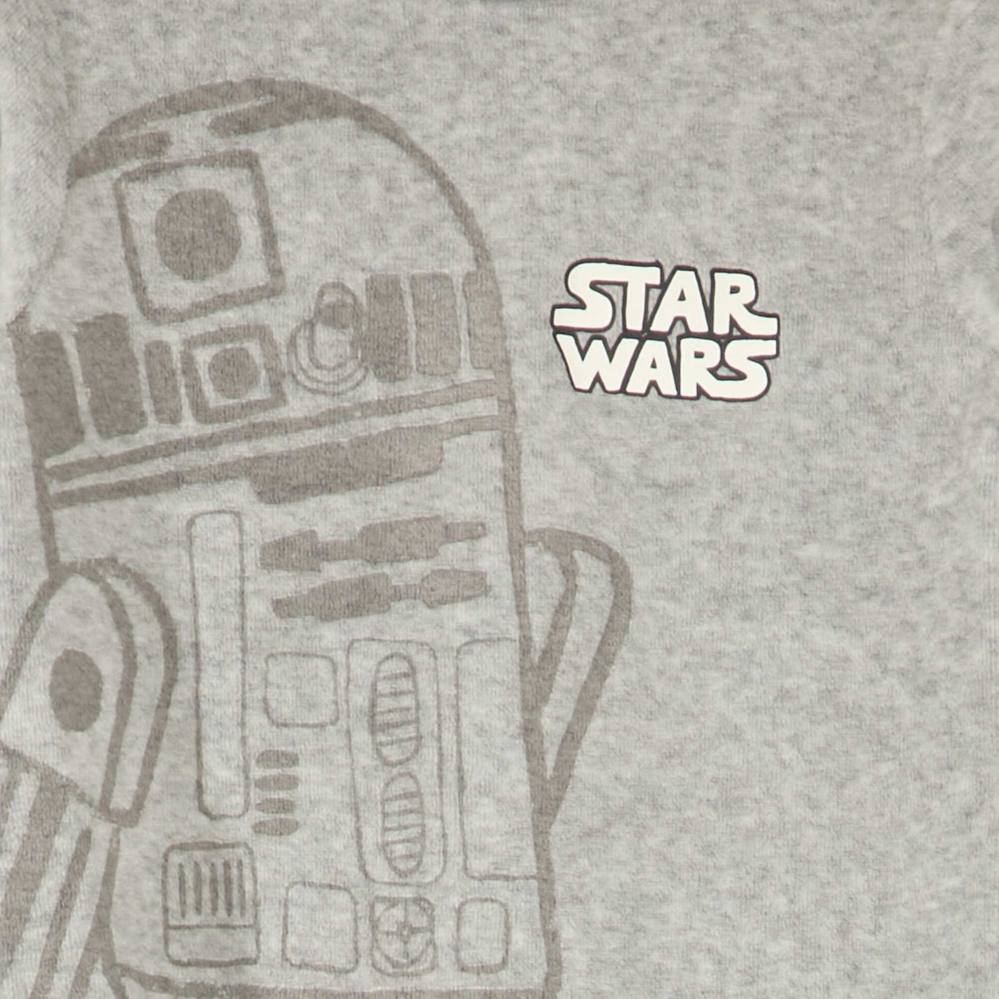 Barboteuse en velours 'Star Wars' Gris