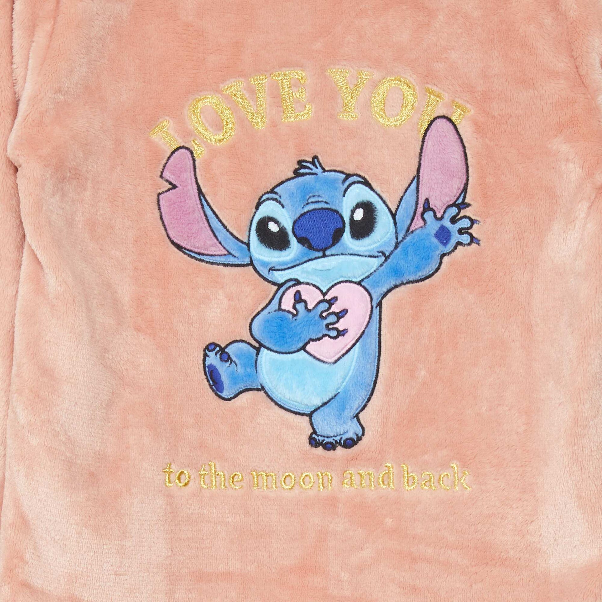Ensemble pyjama t-shirt + pantalon 'Stitch' - 2 pi ces Rose