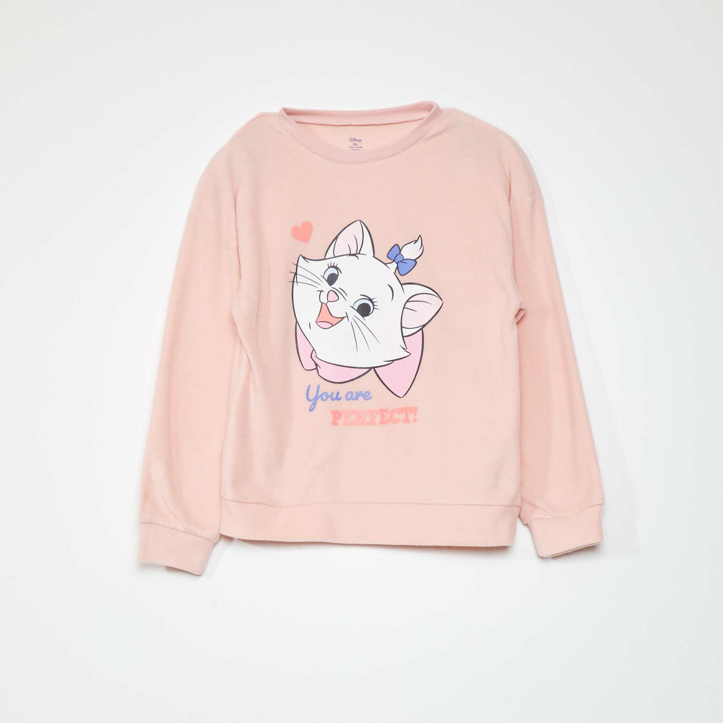 Ensemble pyjama t-shirt + pantalon 'Marie' - 2 pi ces Rose