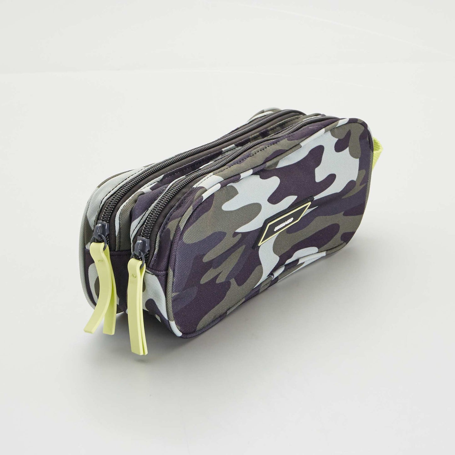 Trousse scolaire camouflage Kaki