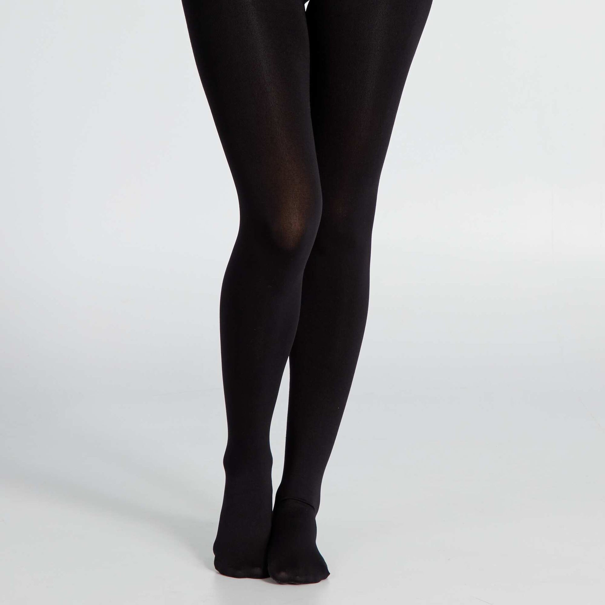 Collants int rieur polaire noir1