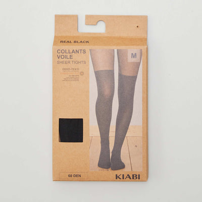 Collants fantaisie 60D noir