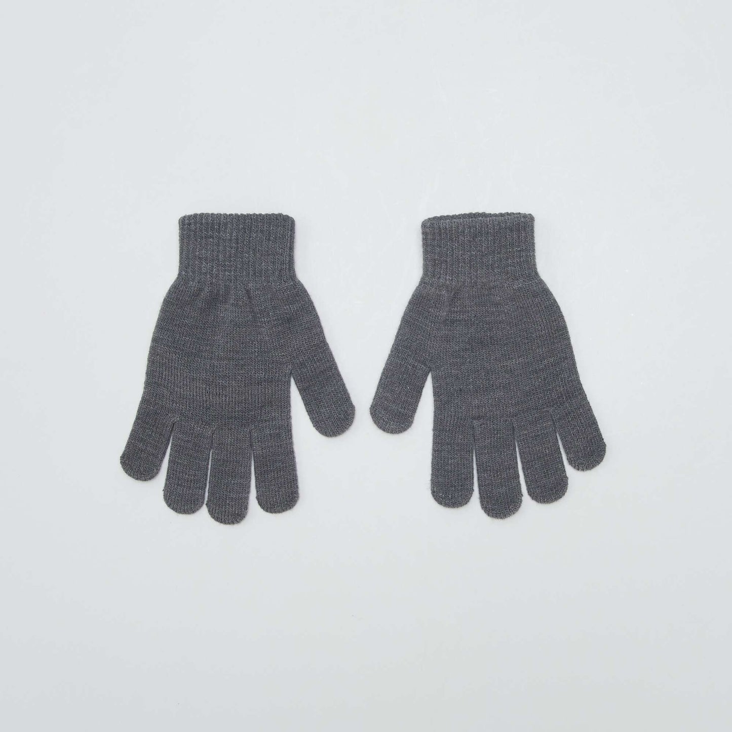 Lot de 2 paires de gants Gris