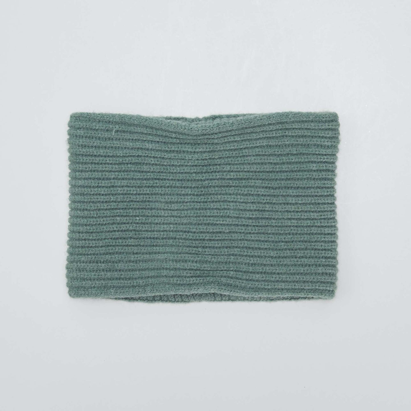 Snood en maille c tel e Vert