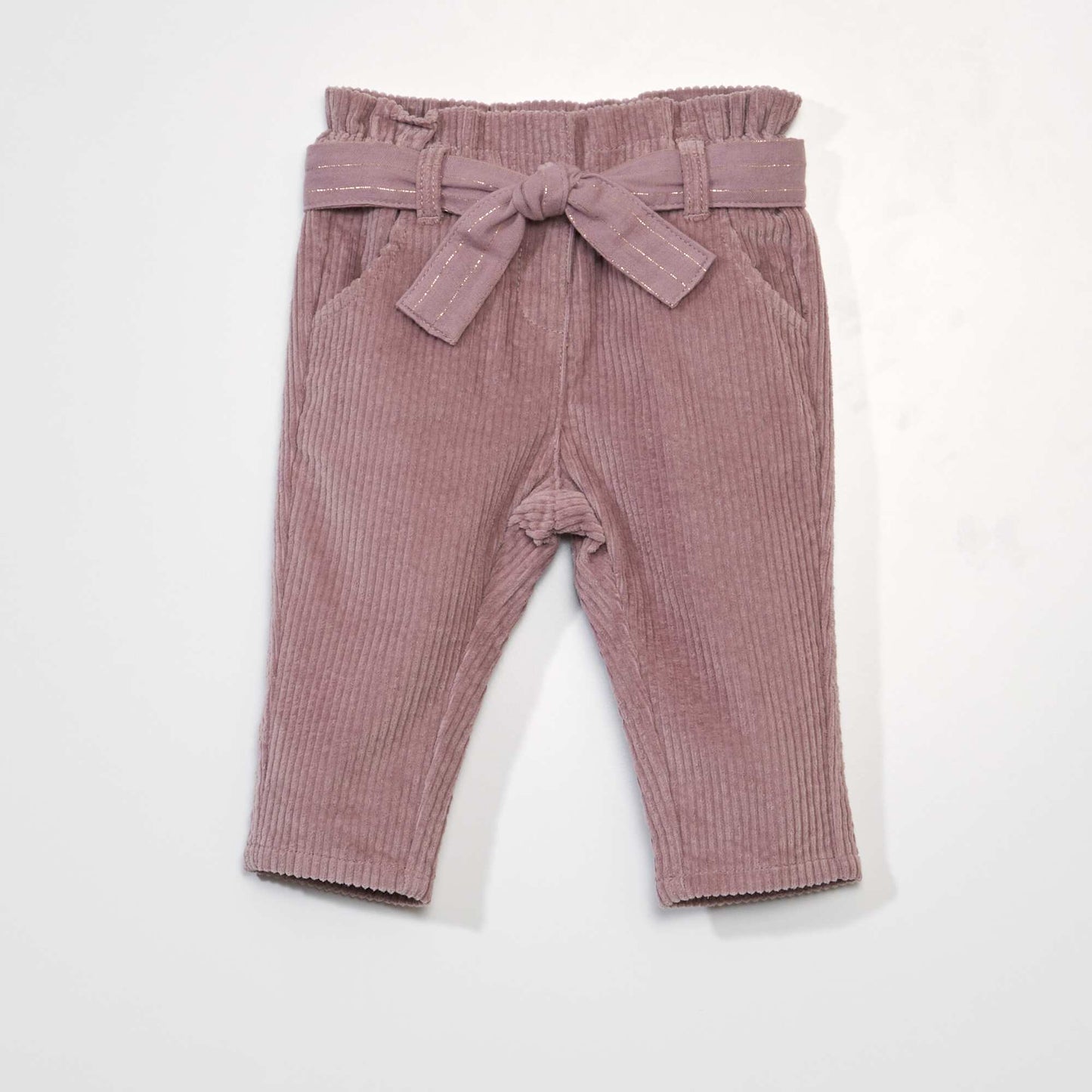 Pantalon en velours c tel Rose