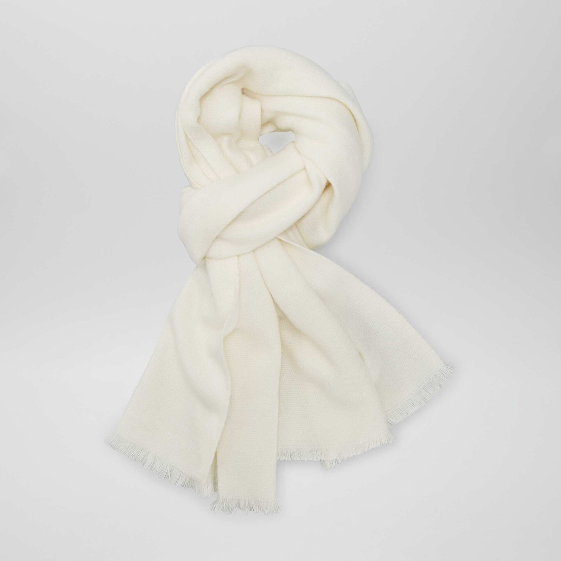 Grande charpe toucher doux Beige