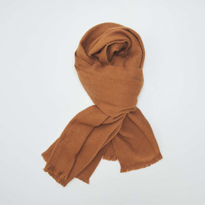 Grande charpe toucher doux Marron