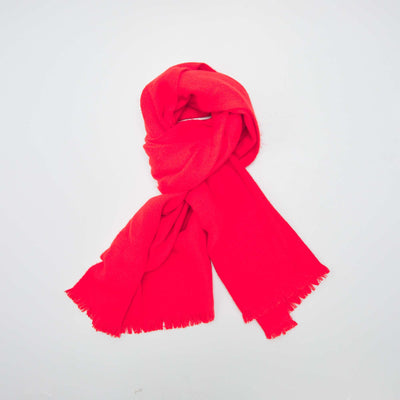 Grande charpe toucher doux Rouge