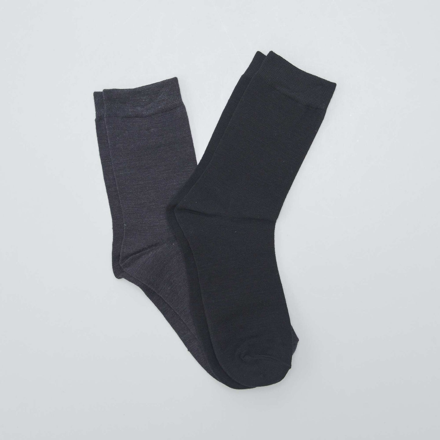 Lot de 2 paires de chaussettes noir