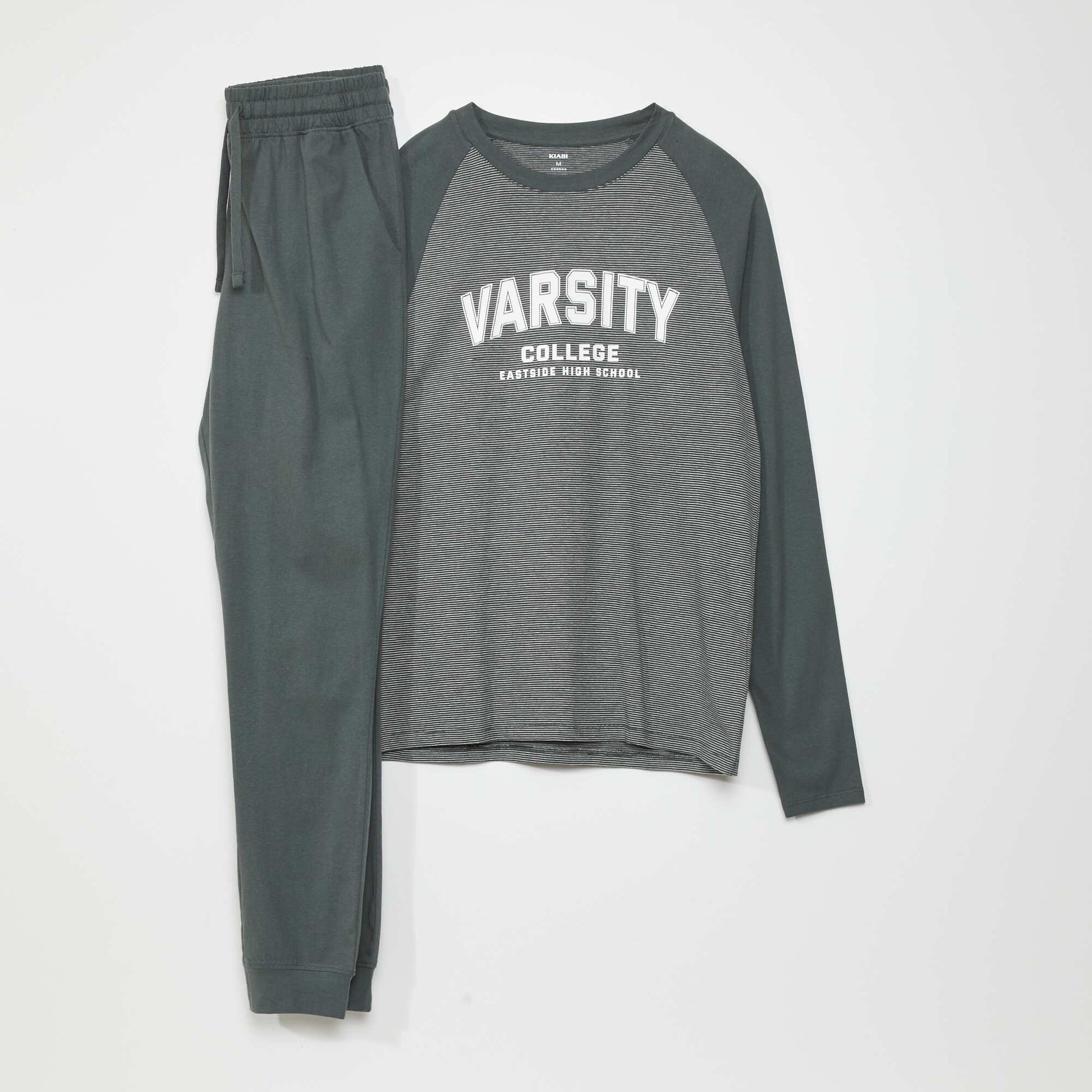 Pyjama long en jersey - 2 pi ces Vert