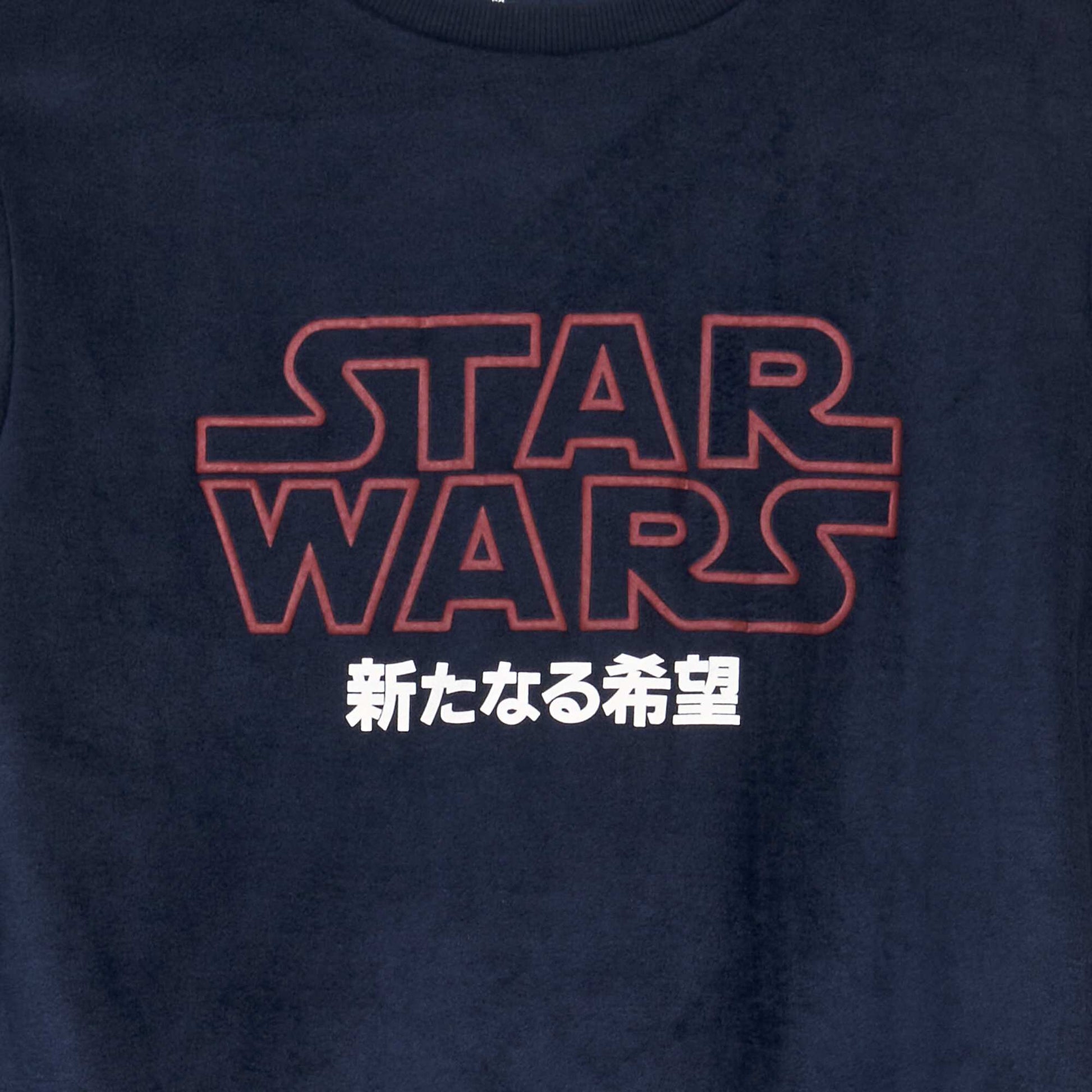 Pyjama long 'Star Wars' polaire Bleu
