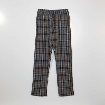 Pantalon d'int rieur en flanelle Gris