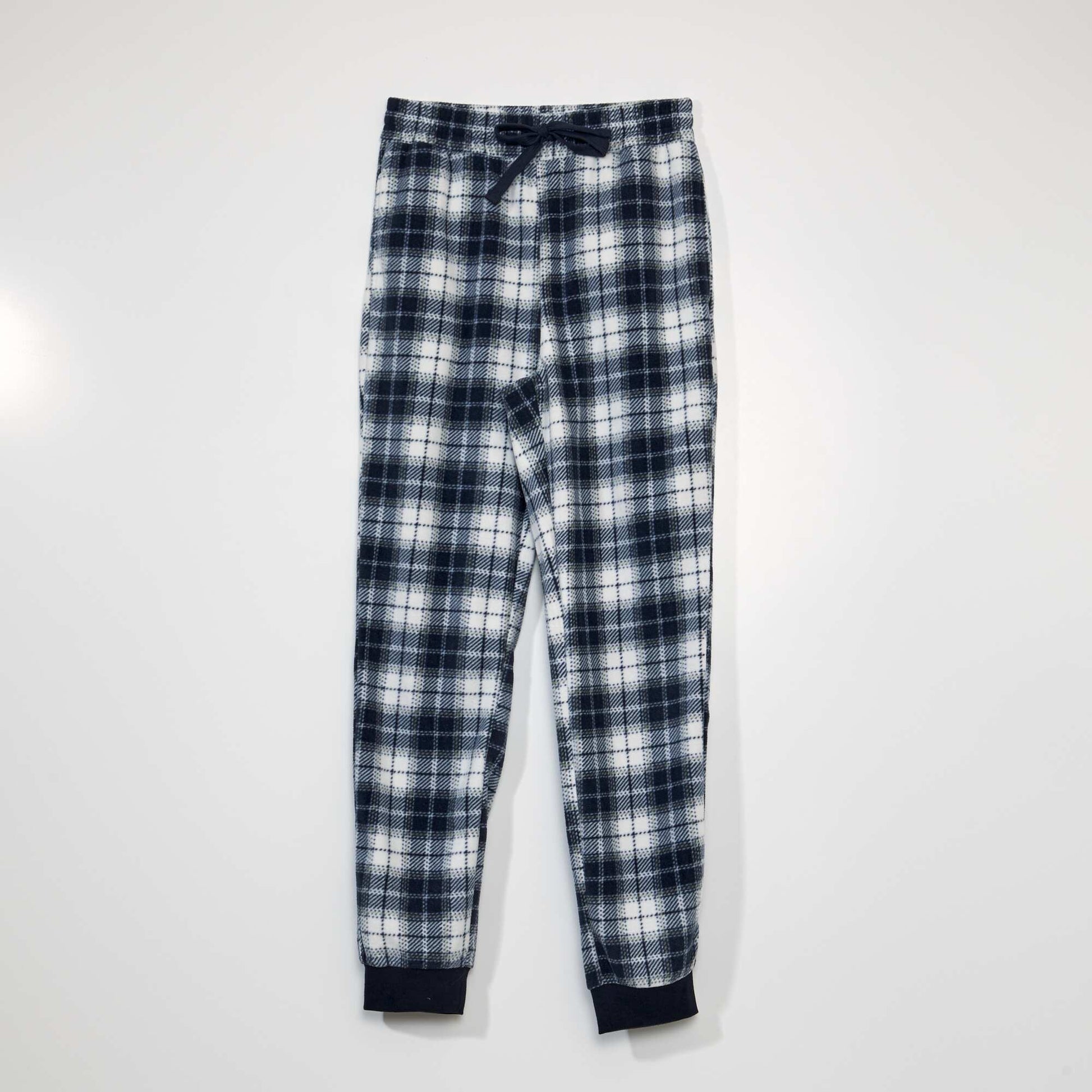 Pyjama en jersey et polaire - 2 pi ces Bleu marine