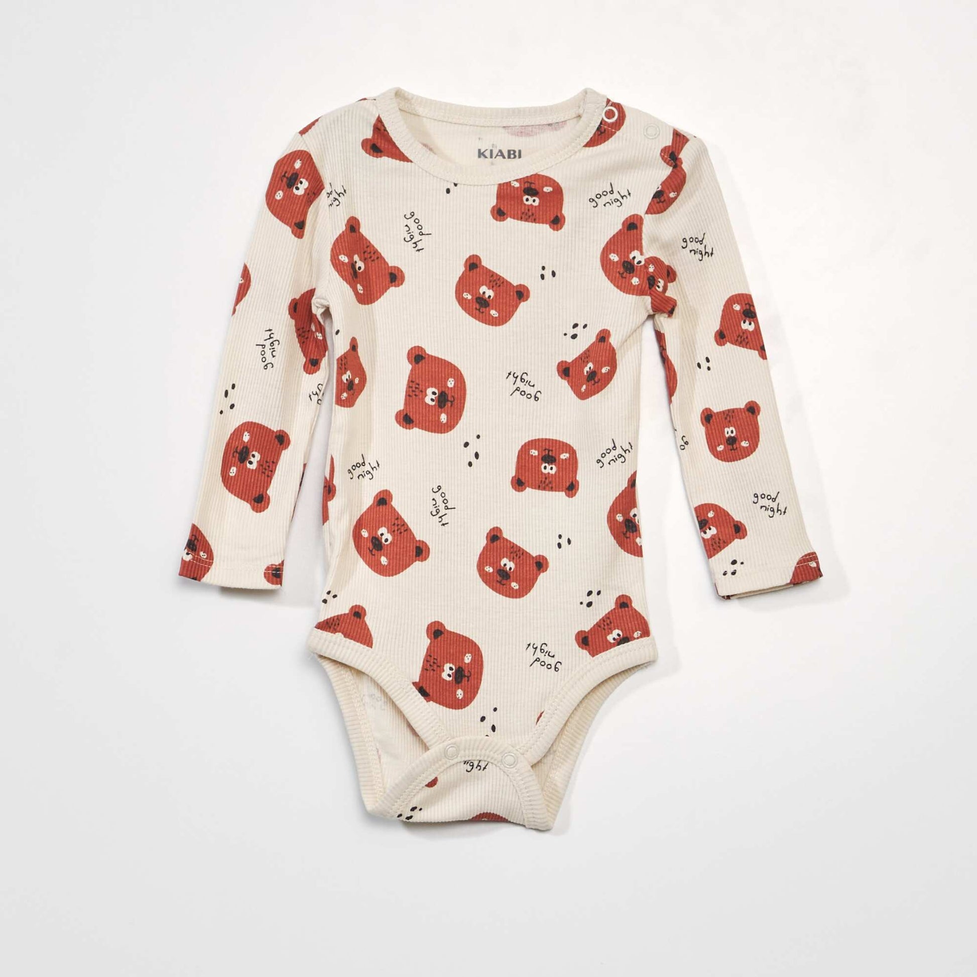 Lot de 2 bodies en maille c tel e Beige/marron