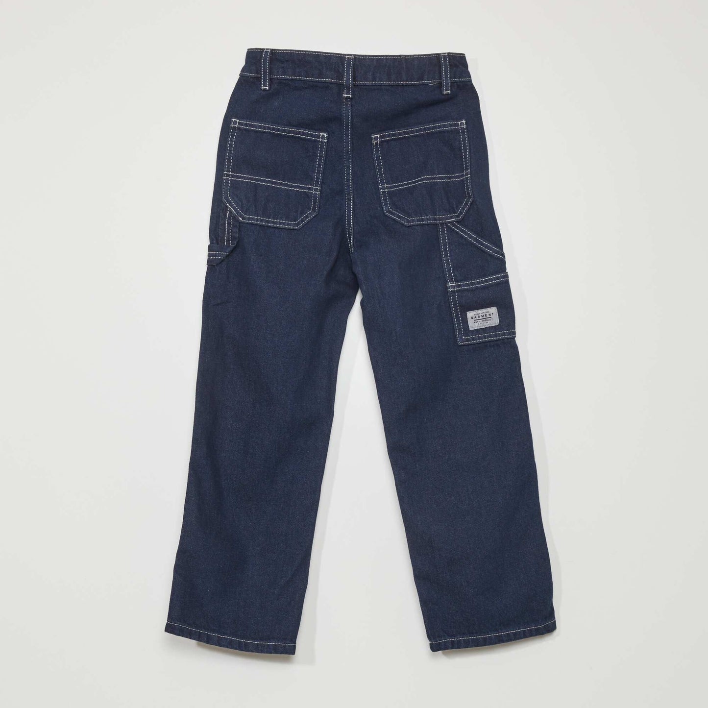 Pantalon denim d coupes genoux Rince