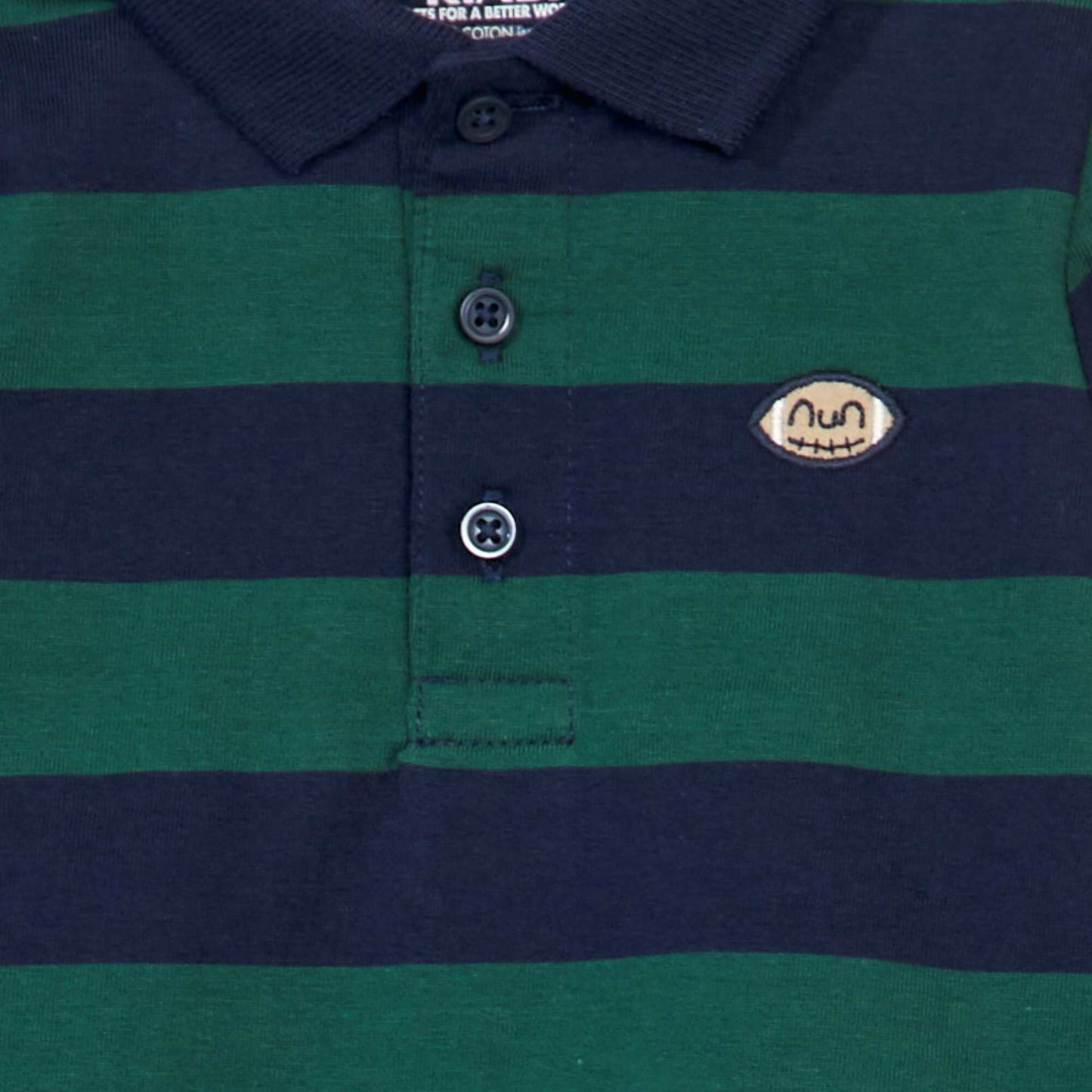 Polo en jersey Vert