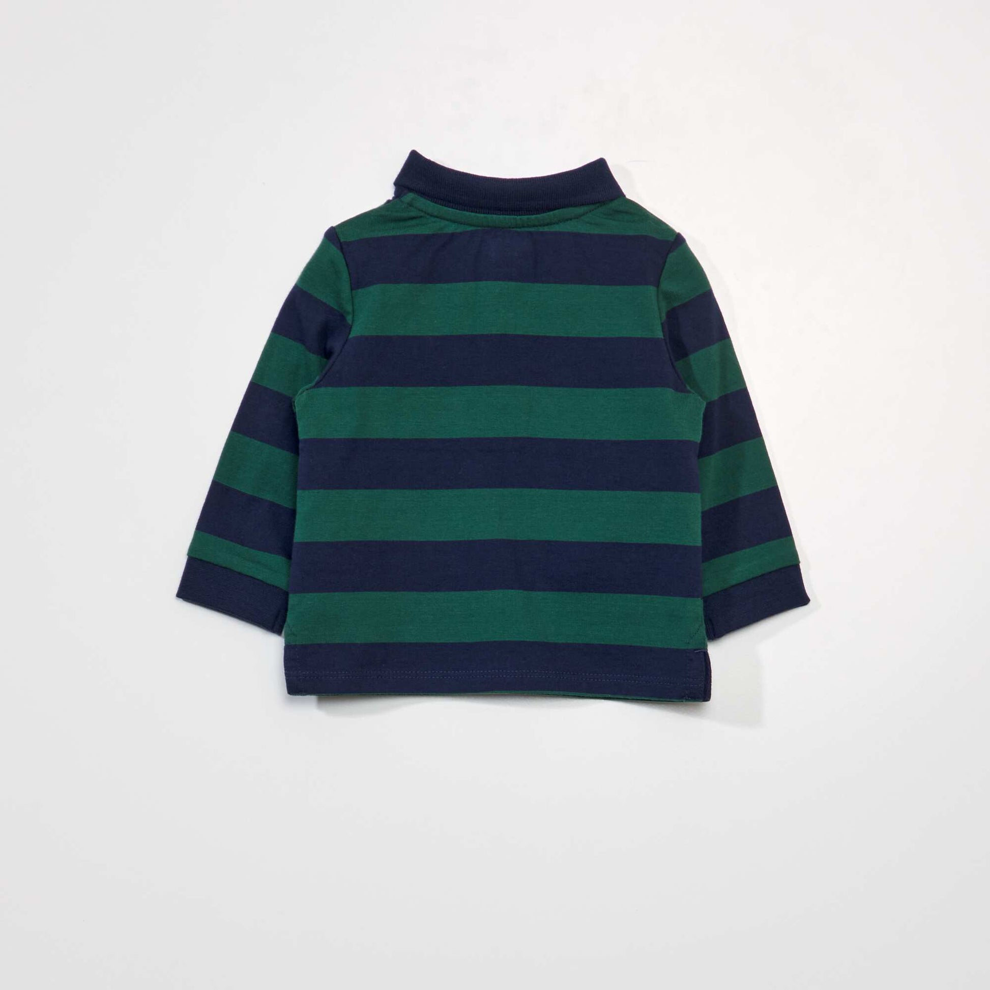Polo en jersey Vert
