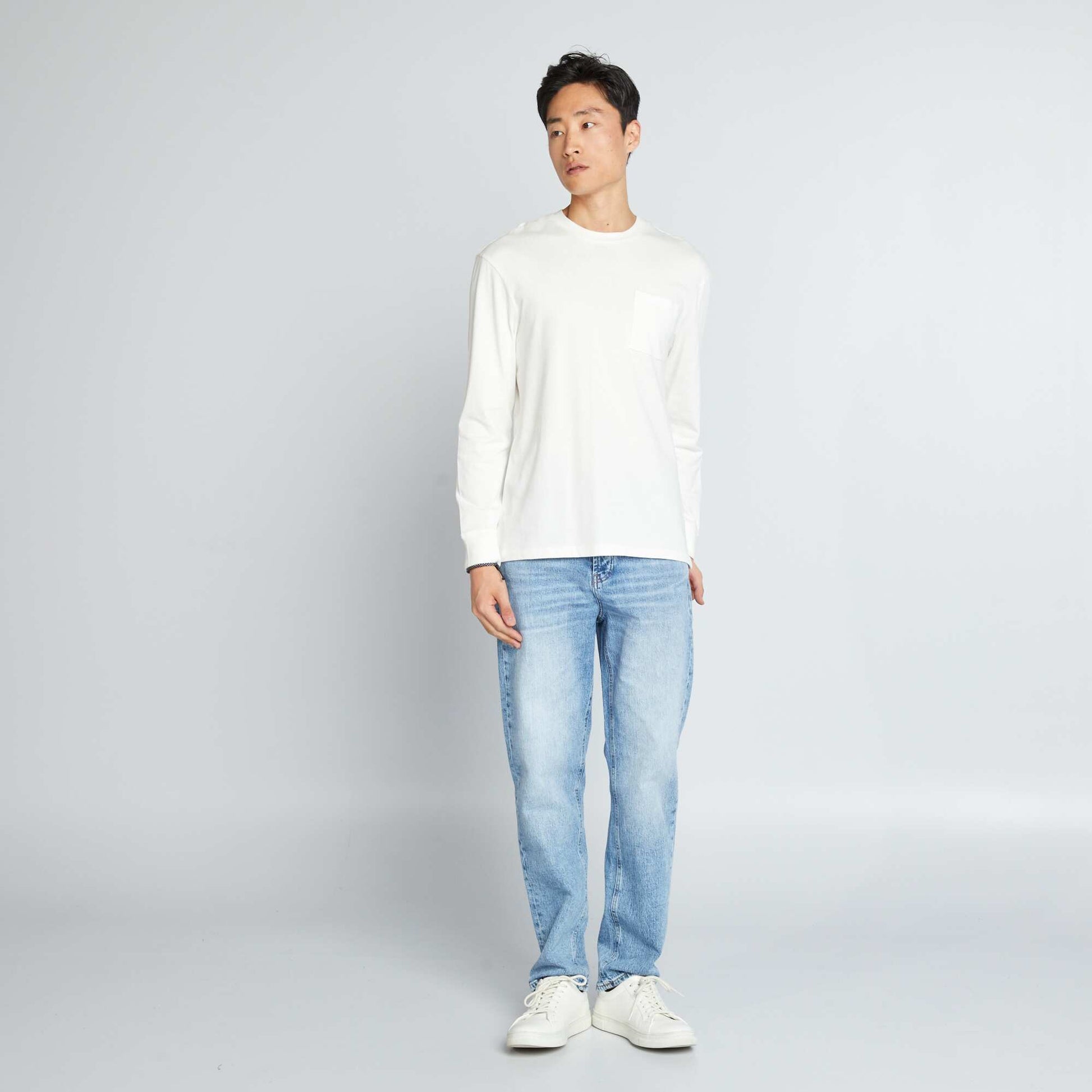 Jean large 5 poches - L32 Triple stone