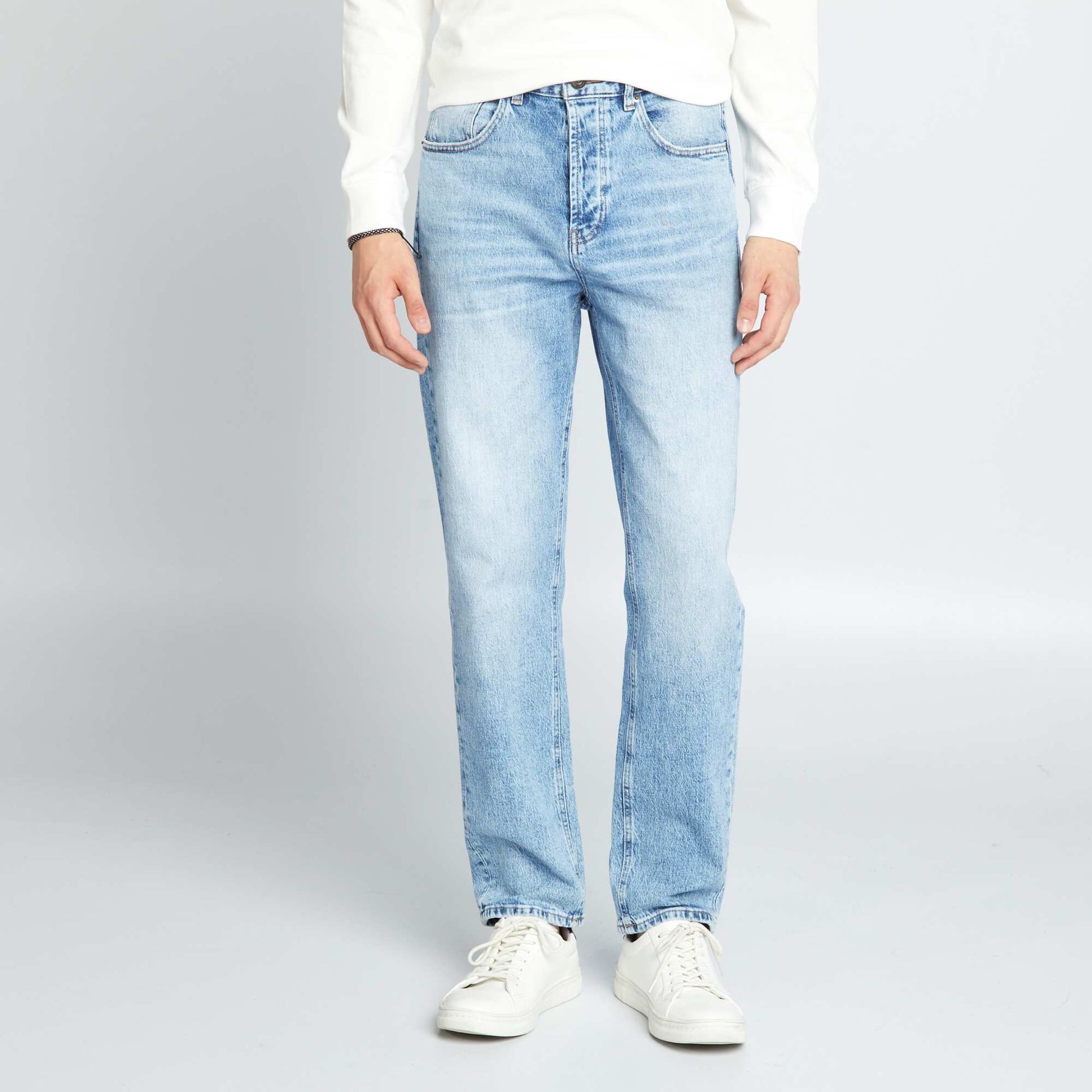 Jean large 5 poches - L32 Triple stone