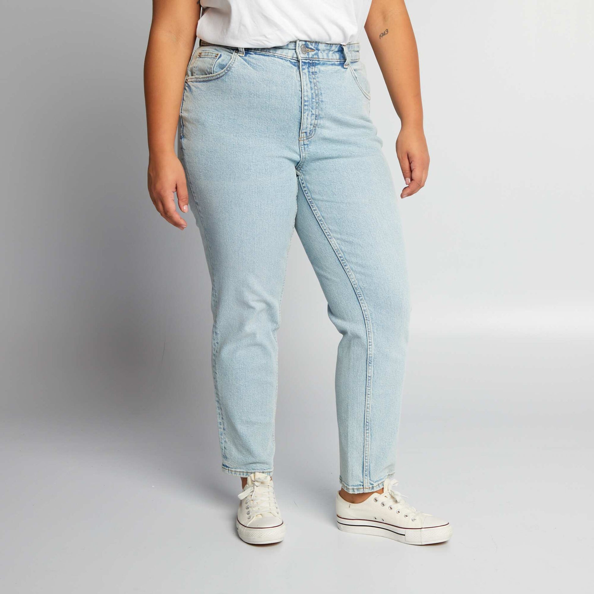 Jean regular Bleu