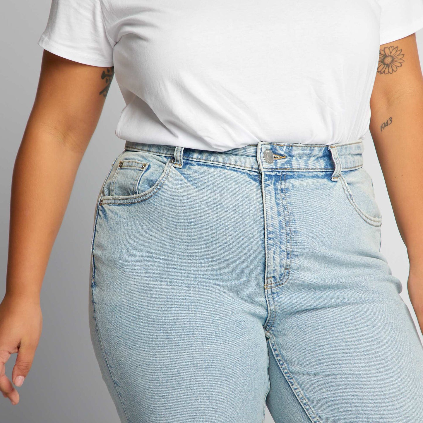 Jean regular Bleu