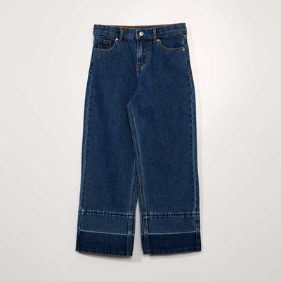 Jean large avec effet d lav Stone