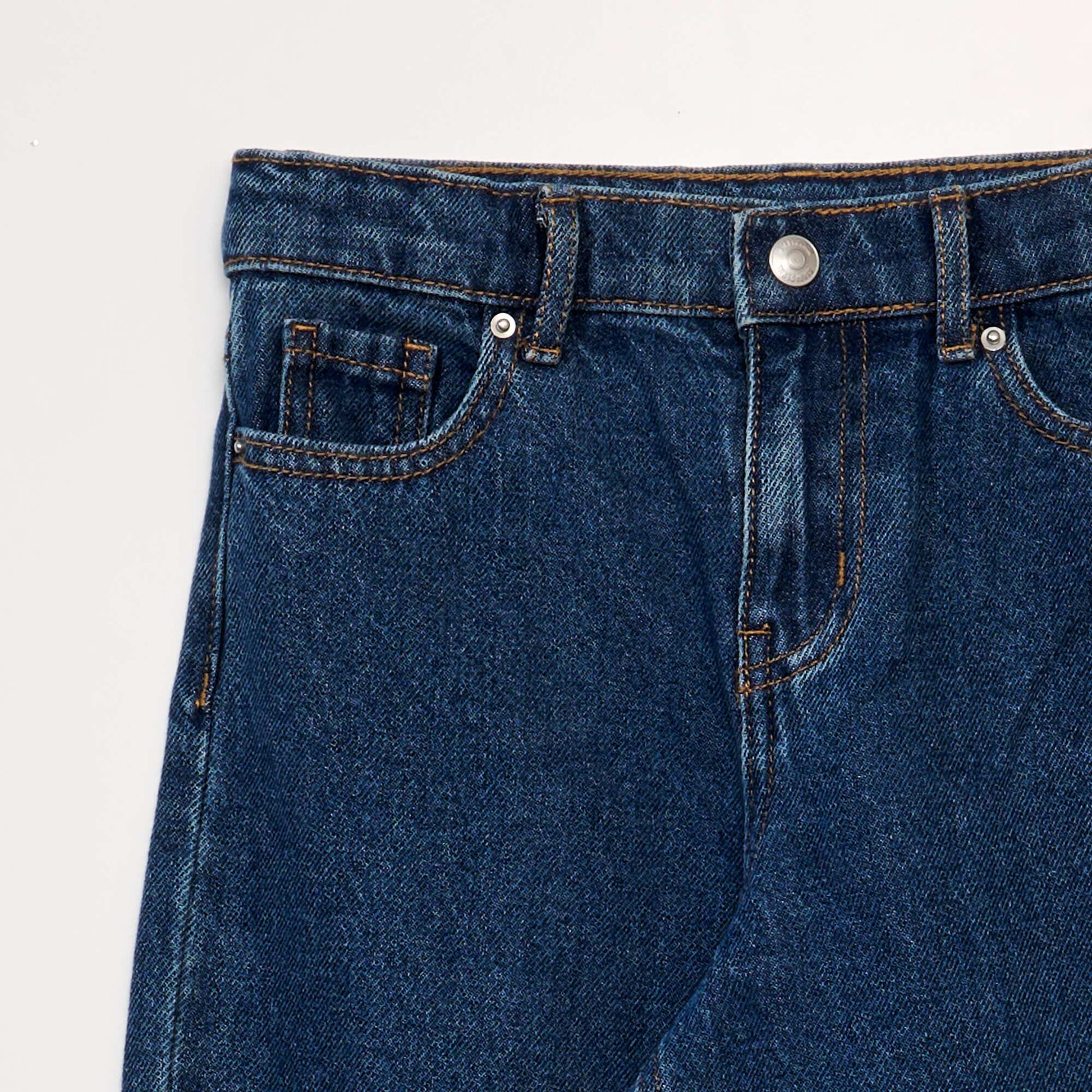 Jean large avec effet d lav Stone