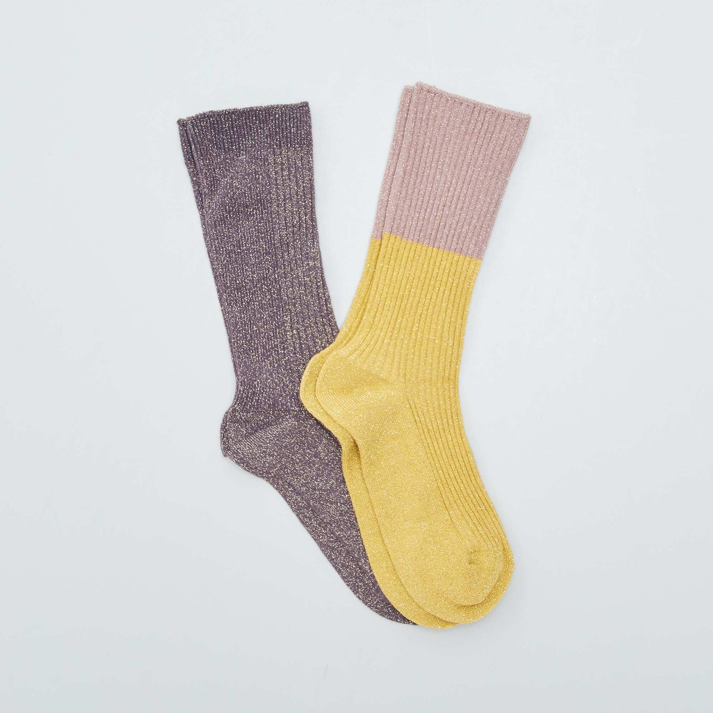 Lot de 2 paires de chaussettes Bordeau