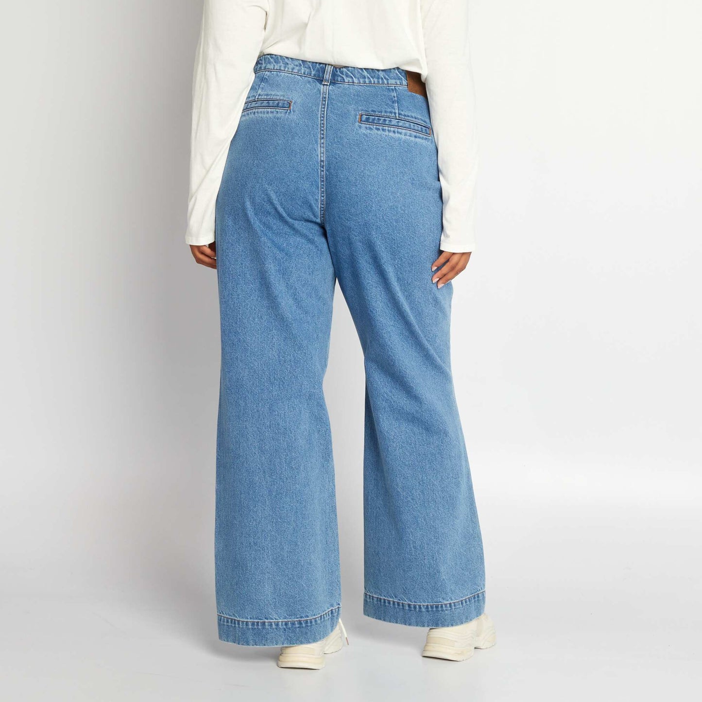 Jean flare taille haute Stone