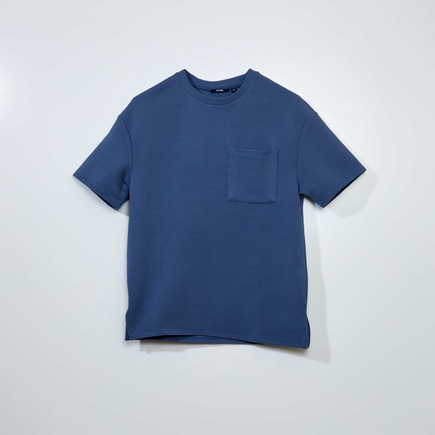 T-shirt maille c tel e Bleu