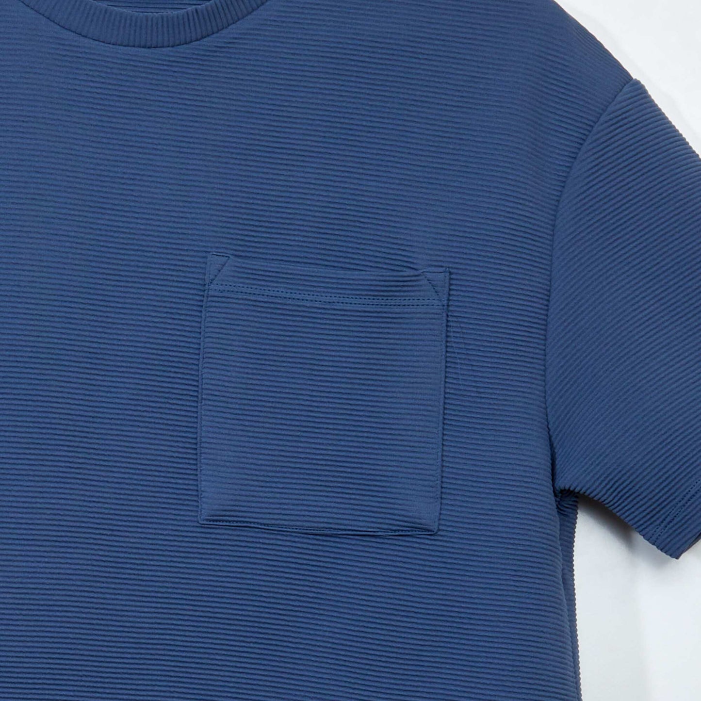 T-shirt maille c tel e Bleu