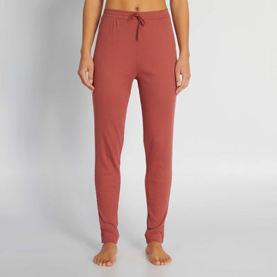 Pantalon en maille c tel e Rouge