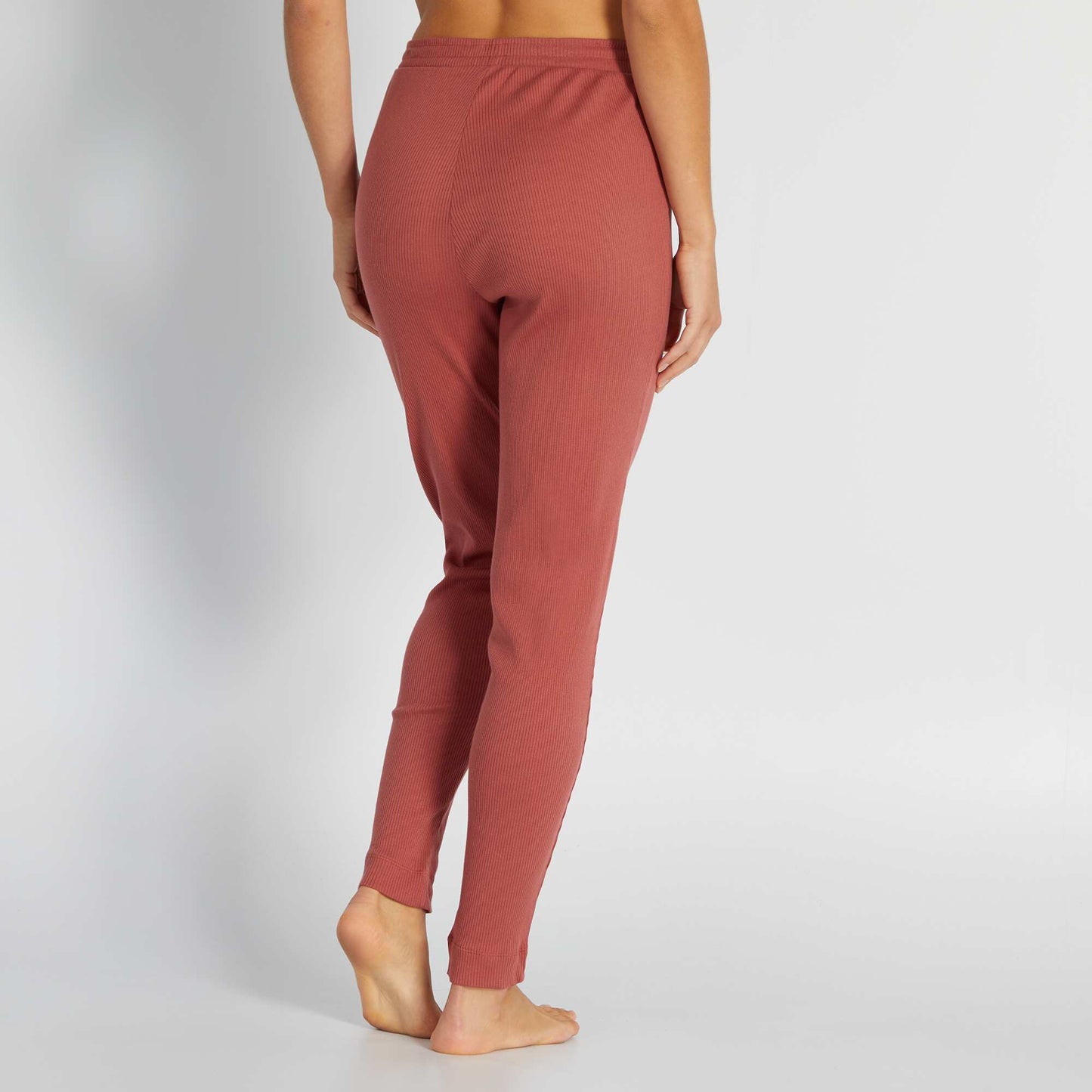 Pantalon en maille c tel e Rouge