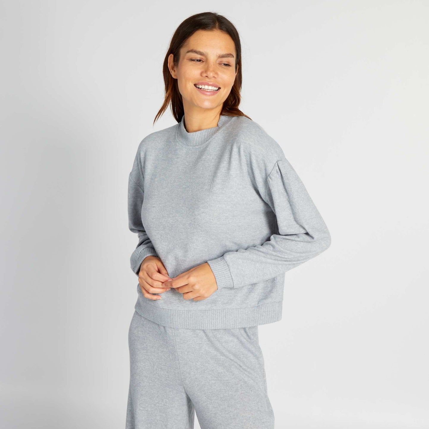 Haut de pyjama Gris