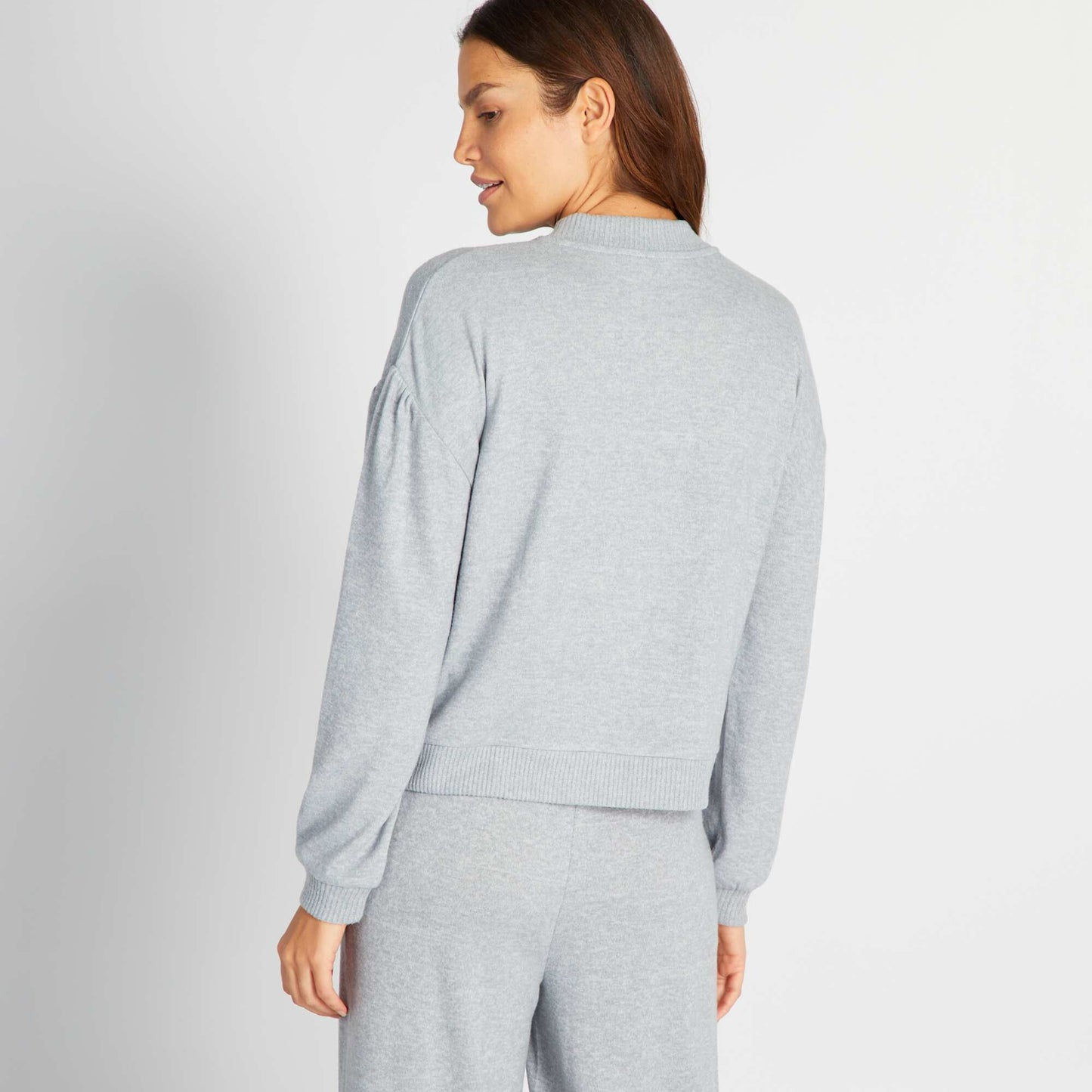 Haut de pyjama Gris