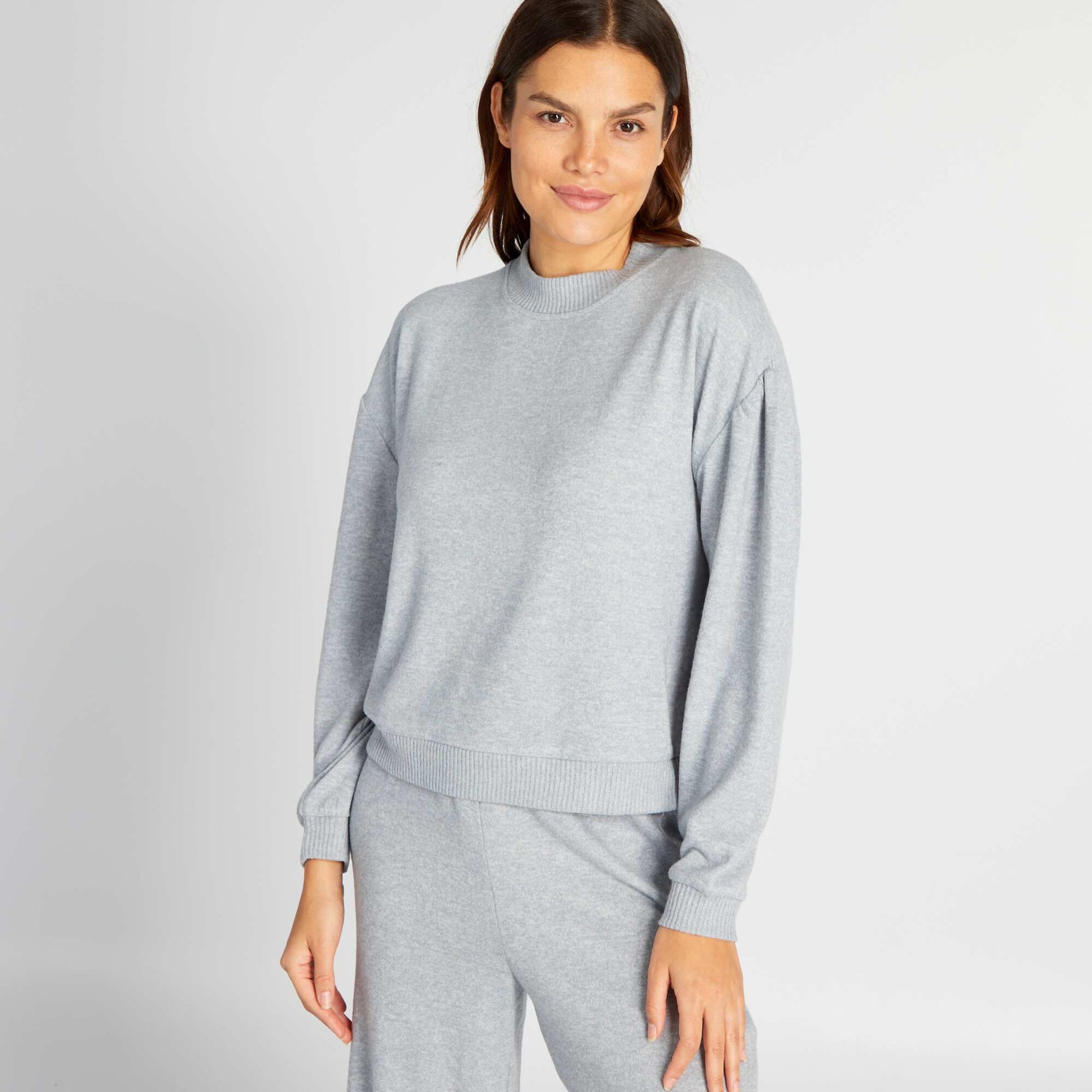 Haut de pyjama Gris