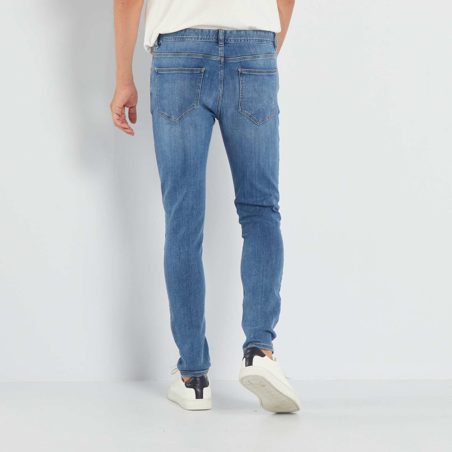 Jean skinny 5 poches - L32 Bleu