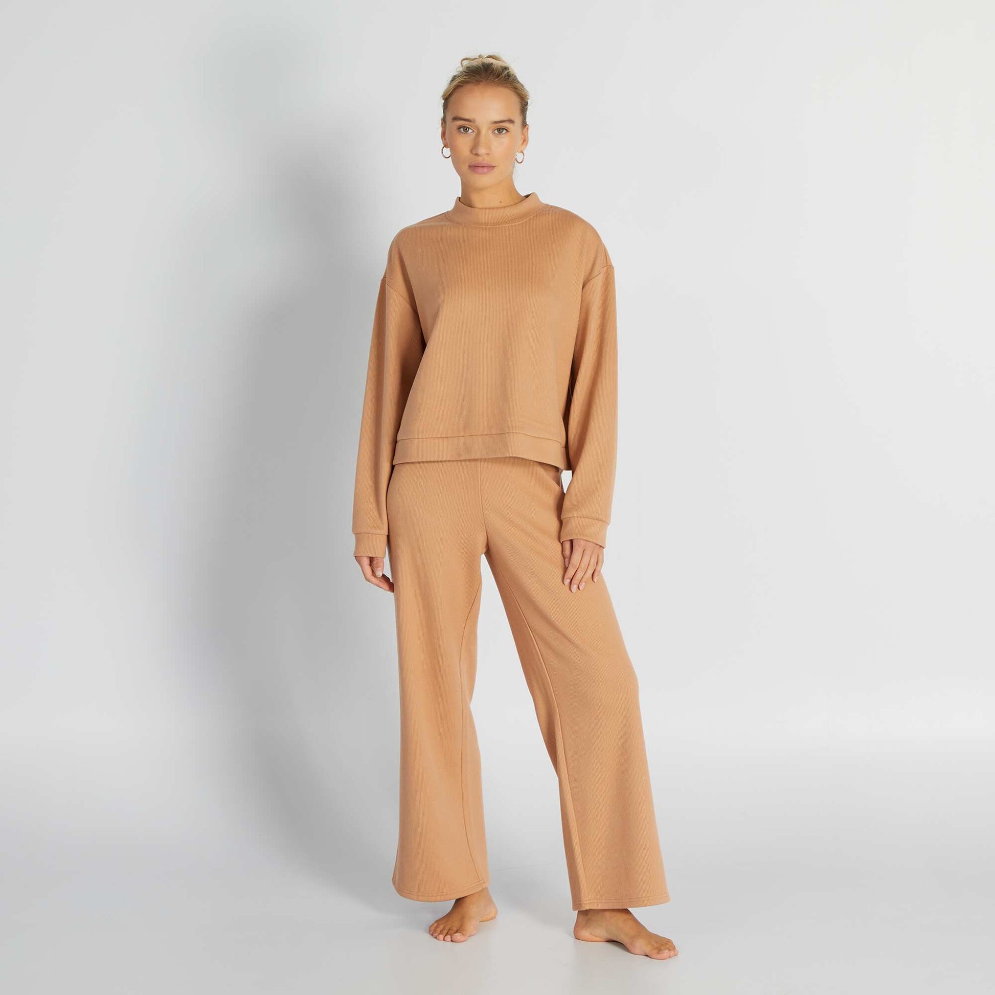 Pantalon c tel Marron
